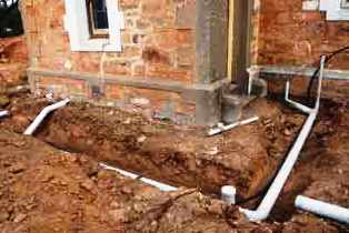 outside drainage Mayfair
